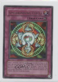 Spellbinding Circle Unlimited YuGiOh Magic Ruler Booster #MRL-006 2002 - Image 1