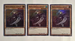 *** 3X MEKK-KNIGHT AVRAM 3X *** (MINT/NM) EXFO-ENSE1 SUPER RARE YUGIOH - Image 1