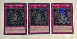3x (M/NM) - Vendread Revolution - EXFO-EN085 - Super Rare - Unlimited YuGiOh - Image 1