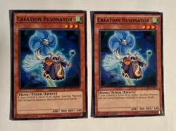 2x (NM) Creation Resonator - LC5D-EN065 - Common - 1st Edition  YuGiOh - Image 1