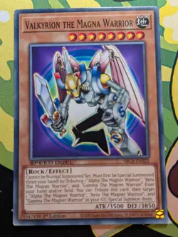 Valkyrion the Magna Warrior - SBCB-EN022 - Common - Yugioh - Image 1