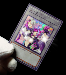 Yugioh Emma Bessho Ghost Gal Waifu Vrains Token Alt Art Secret Rare Holo Custom - Image 4