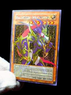 Yugioh Black Luster Soldier - Envoy of the Beginning Waifu Alt Art Holo Custom - Image 4