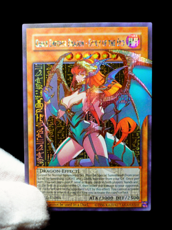 Yugioh Chaos Emperor Dragon - Envoy of the End Waifu Alt Art Secret Rare Custom - Image 3