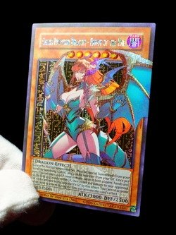 Yugioh Chaos Emperor Dragon - Envoy of the End Waifu Alt Art Secret Rare Custom - Image 5