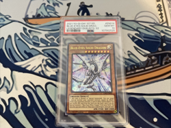 Yugioh Blue-Eyes Solid Dragon PSA 10 Ultra Rare LDS2-EN014 1st Edition - Image 1