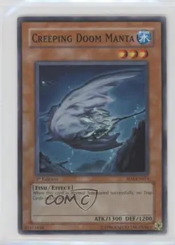 Creeping Doom Manta 1st Ed. YuGiOh Fury From the Deep Structure Deck #SD4-EN014 - Image 1