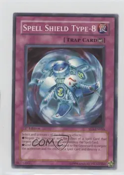Spell Shield Type-8 1st Ed. YuGiOh Blaze of Destruction Structure Deck 2005 - Image 1