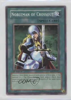 Nobleman of Crossout 1st Ed. YuGiOh Dragon's Roar Structure Deck #SD1-EN012 2005 - Image 1
