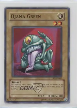 Ojama Green Unlimited YuGiOh Chazz Princeton Duelist Pack #DP2-EN002 2006 - Image 1