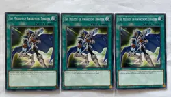 The Melody of Awakening Dragon (3x) LED3-EN009 Common 1st LP Yugioh - Image 1