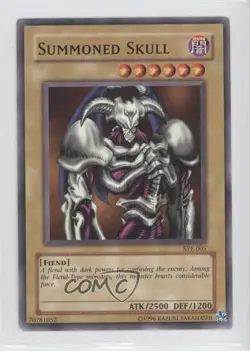 Summoned Skull Unlimited YuGiOh Starter Deck Yugi Evolution #SYE-005 2004 - Image 1
