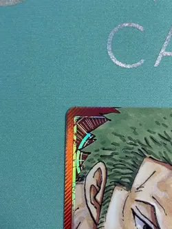 ONE PIECE Card Game Roronoa Zoro L OP01-001 Parallel Romance Dawn Japanese - Image 2
