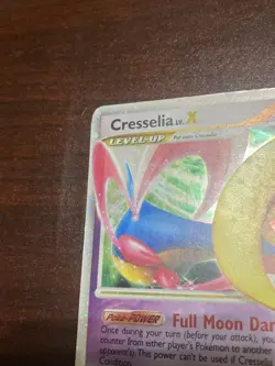 Pokemon TCG Cresselia LV.X Holo Rare Card Great Encounters 103/106 - Image 3