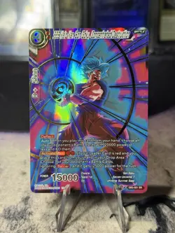 SSB Kaio-Ken Son Goku Concentrated Destruction Dragon Ball Super Card Game SR NM - Image 1