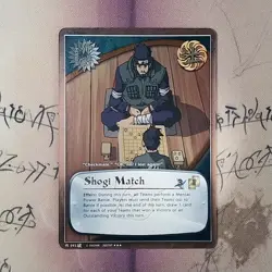 Naruto CCG - Shogi Match #593 Super Rare 1st Edition Holo NM English Card - Image 1