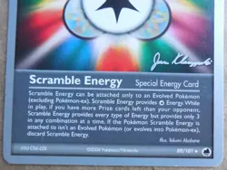 Scramble Energy 89/101 Non-Holo "World Championships 2008" Pokemon Card - NM - Image 3