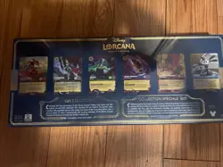 Disney Lorcana TCG 2024 D23 Collection 6 Card Set Factory Sealed NEW - Image 2