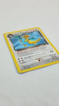Pokemon TCG Dark Dragonite 2000 Non-Holo Rare Card 22/82 - Image 3