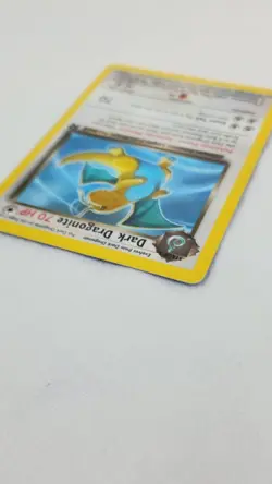 Pokemon TCG Dark Dragonite 2000 Non-Holo Rare Card 22/82 - Image 4