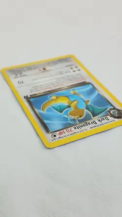 Pokemon TCG Dark Dragonite 2000 Non-Holo Rare Card 22/82 - Image 5