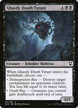 [MTG] Ghastly Death Tyrant (127) (CLB) LP-HP - Image 1