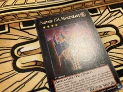 Number 104: Masquerade JOTL-EN055 1st Rare LP Yugioh Card - Image 3