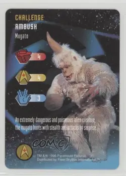 1996 Star Trek - The Card Game Challenge Mugato - Image 1