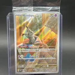 Mimikyu 075 Scarlet & Violet Promo Card Holo - In Sealed Packaging - Pokemon TCG - Image 1