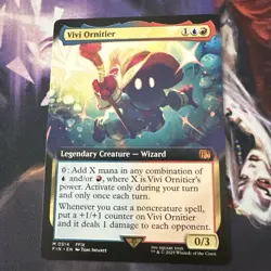 Vivi Ornitier Extended Art Final Fantasy Magic the Gathering Card 0514 Regular - Image 1