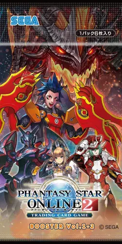 PHANTASY STAR ONLINE 2 TRADING CARD GAME BOOSTER Vol.1-2 BOX - Image 2