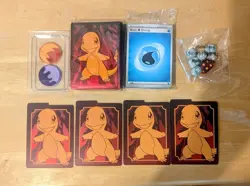 Pokemon TCG Obsidian Flames 65 Sleeves Sealed Dice and 4 Card Dividers + Energys - Image 1