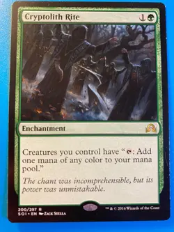 MTG 1x Cryptolith Rite # 200 Shadows over Innistrad Modern Magic Gathering x1 NM - Image 1