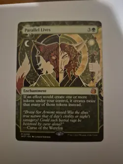 1x Parallel Lives, MTG, Enchanting Tales, Magic the Gathering, 58 NM x1 - Image 1