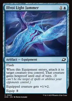 MTG Edge of Eternities *FOIL* C Illvoi Light Jammer #0060 - Image 1