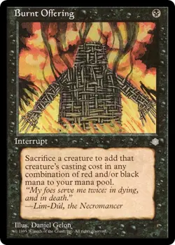 BURNT OFFERING x1 mtg NM/NM- Ice Age 1 Common - Image 1