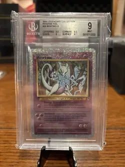 2002 Pokemon Legendary Collection Mewtwo #29 Reverse Foil Rare BGS 9 - Image 1