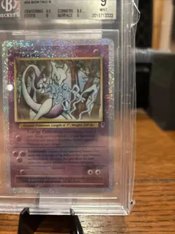2002 Pokemon Legendary Collection Mewtwo #29 Reverse Foil Rare BGS 9 - Image 5