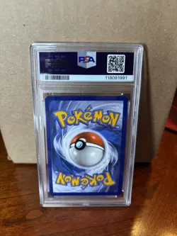 2023 POKEMON SVI EN SCARLET & VIOLET ILLUSTRATION RARE #204 SLOWPOKE PSA 9 - Image 2