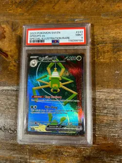 POKEMON 2023 Scarlet Violet Special Illustration Rare SPIDOPS EX #243 PSA 9 Mint - Image 1