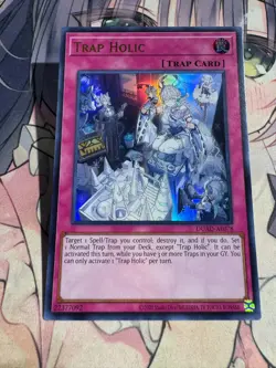 UNCENSORED ART Yugioh Asian English Trap Holic DUAD-AE078 Ultra rare Labrynth - Image 2