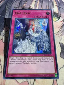 UNCENSORED ART Yugioh Asian English Trap Holic DUAD-AE078 Ultra rare Labrynth - Image 4