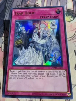 UNCENSORED ART Yugioh Asian English Trap Holic DUAD-AE078 Ultra rare Labrynth - Image 5