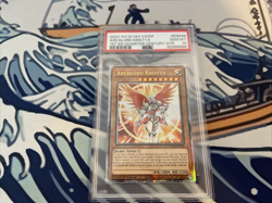Yugioh Archlord Kristya PSA 10 Quarter Secret VASM-EN048 1st Edition - Image 1