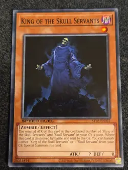 King Of The Skull Servants - STP6-EN022 - NM - Common - Unlimited - Yugioh - Image 1