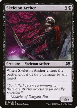 [MTG] Skeleton Archer (090) (2X2) LP-HP - Image 1