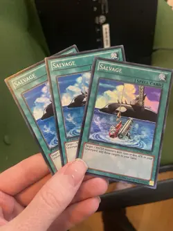 1x YuGiOh! Salvage LCYW-EN276 1st Edition LP super rare - Image 1
