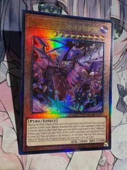 Yugioh Asian Eng Veidos The Eruption Dragon of Extinction DUAD-AE089 Ultimate - Image 3