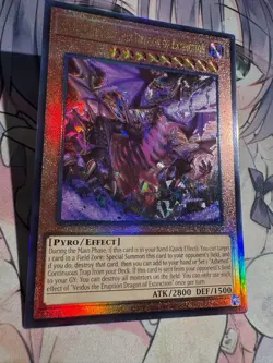 Yugioh Asian Eng Veidos The Eruption Dragon of Extinction DUAD-AE089 Ultimate - Image 5