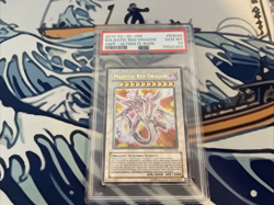 Yugioh Majestic Red Dragon PSA 10 Ultimate Rare ABPF-EN040 Unlimited - Image 1